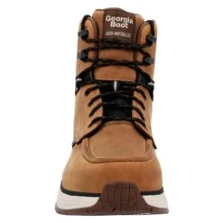 Men's Georgia 6" DuraBlend Sport Moc-Toe Composite Toe Waterproof Boots -SafeStep Outfitters 3 650 georgia 6 durablend sport moc toe composite toe waterproof boots barracuda