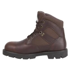 Men's Georgia 6" Homeland Waterproof Boots -SafeStep Outfitters 3 650 georgia 6 homeland waterproof brown