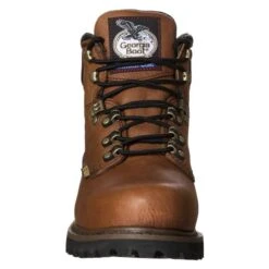 Men's Georgia 6" Internal Met Steel Toe Boots -SafeStep Outfitters 3 650 georgia 6 internal met steel toe briar brown
