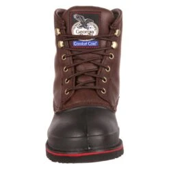 Men's Georgia 6" Mud Dog Steel Toe Waterproof Boots -SafeStep Outfitters 3 650 georgia 6 mud dog steel toe waterproof topsoil brown
