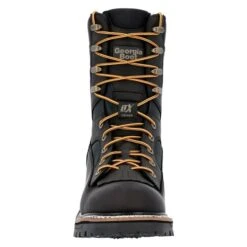 Men's Georgia 9" LTX Logger Waterproof Boots -SafeStep Outfitters 3 650 georgia 9 ltx logger waterproof boots black