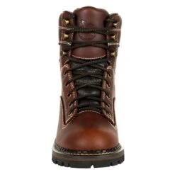 Women's Georgia Amp LT Logger Alloy Toe Waterproof Boots -SafeStep Outfitters 3 650 georgia amp lt logger alloy toe waterproof boots brown