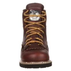 Men's Georgia Lace-To-Toe Waterproof Boots -SafeStep Outfitters 3 650 georgia lace to toe waterproof chocolate