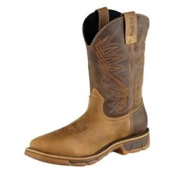 Men's Irish Setter Marshall Pull-On Steel Toe Waterproof Boots -SafeStep Outfitters 3 650 irish setter marshall pull on steel toe waterproof brown