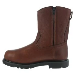 Men's Iron Age 10" Hauler Met Composite Toe Boots -SafeStep Outfitters 3 650 iron age 10 hauler met composite toe brown