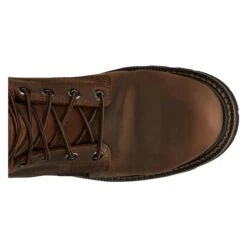 Men's Justin Original Work Boots 8" Pulley Round Toe Met Guard CT WP -SafeStep Outfitters 3 650 justin original work boots 8 pulley round toe met guard ct wp brown
