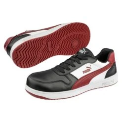 Men's Puma Safety Frontcourt Composite Toe -SafeStep Outfitters 3 650 puma safety frontcourt composite toe black white red