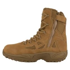 Women's Reebok 8" Rapid Response RB Stealth Tactical Composite Toe Side-Zip Boots -SafeStep Outfitters 3 650 reebok 8 rapid response rb stealth tactical composite toe side zip boots coyote brown