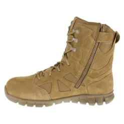 Men's Reebok 8" Sublite Cushion Tactical Composite Toe Side-Zip Boots -SafeStep Outfitters 3 650 reebok 8 sublite cushion tactical composite toe side zip boots coyote brown