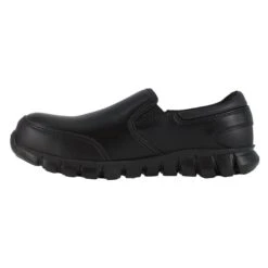 Men's Reebok Sublite Cushion Work Slip-On Composite Toe SD -SafeStep Outfitters 3 650 reebok sublite cushion work slip on composite toe sd black
