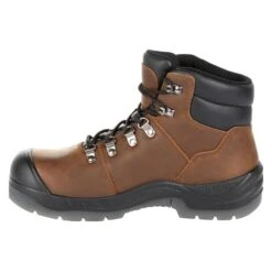 Women's Rocky 5" Worksmart Composite Toe Waterproof Boots -SafeStep Outfitters 3 650 rocky 5 worksmart composite toe waterproof brown2
