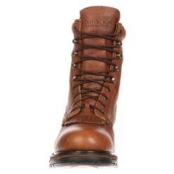 Men's Rocky 9" Original Ride Lacers Waterproof Boots 12 Men's Rocky 9" Original Ride Lacers Waterproof Boots -SafeStep Outfitters 3 650 rocky 9 original ride lacers waterproof tan pitstop