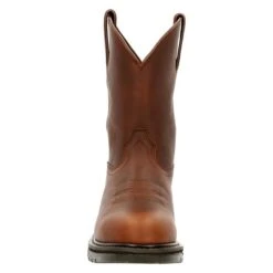 Men's Rocky Original Ride FLX Unlined Western Boots -SafeStep Outfitters 3 650 rocky original ride flx unlined western boots brown