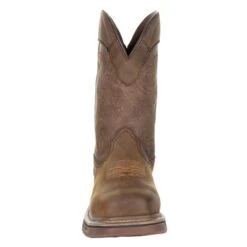 Men's Rocky Square Toe Western Boots -SafeStep Outfitters 3 650 rocky square toe western boots distressed brown