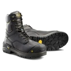 Men's Terra 8" Gantry LXI 1000G Composite Toe Waterproof Boots -SafeStep Outfitters 3 650 terra 8 gantry lxi 1000g composite toe waterproof boots black