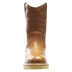Men's Wolverine 10" Wedge Heel Wellington Boots -SafeStep Outfitters 3 650 wolverine 10 wedge heel wellington brown