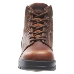 Men's Wolverine 6" Marquette Steel Toe Boots -SafeStep Outfitters 3 650 wolverine 6 marquette steel toe walnut