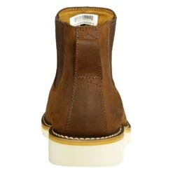 Men's Carhartt 5" Wedge Chelsea Boots -SafeStep Outfitters 4 1001 carhartt 5 wedge chelsea boots dark bison oil tanned leather1