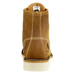 Women's Carhartt 6" Wedge Moc Toe Waterproof Boots -SafeStep Outfitters 4 1001 carhartt 6 wedge moc toe waterproof boots light bison oil tanned