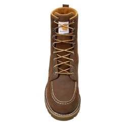 Men's Carhartt 8" Moc Wedge Waterproof Boots 14 Men's Carhartt 8" Moc Wedge Waterproof Boots -SafeStep Outfitters 4 1001 carhartt 8 moc wedge waterproof boots dark brown