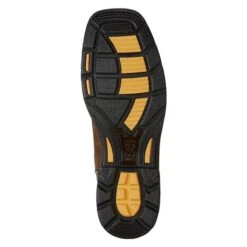 Men's Ariat 11" Workhog Wellington H2O Composite Toe Waterproof Boots -SafeStep Outfitters 4 650 ariat 11 workhog wellington h2o composite toe waterproof oily distressed brown