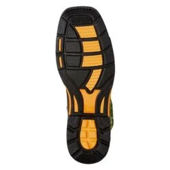 Men's Ariat 11" Workhog Wide Square Toe VentTek Composite Toe Boots -SafeStep Outfitters 4 650 ariat 11 workhog wide square toe venttek composite toe bruin brown grass green