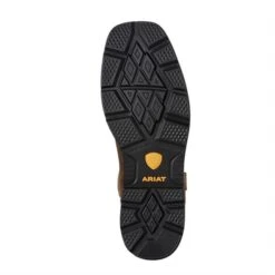 Men's Ariat Groundbreaker Wide Square Toe Boots -SafeStep Outfitters 4 650 ariat groundbreaker wide square toe boots brown