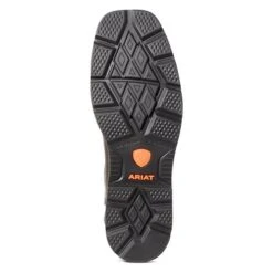 Men's Ariat Groundwork Wide Square Toe Boots -SafeStep Outfitters 4 650 ariat groundwork wide square toe boots brown bitter brown