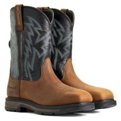 Men's Ariat Workhog XT BOA Composite Toe Boots -SafeStep Outfitters 4 650 ariat workhog xt boa composite toe boots aged bark black