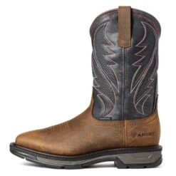 Men's Ariat WorkHog XT VentTek Waterproof Boots -SafeStep Outfitters 4 650 ariat workhog xt venttek waterproof boots rye brown storm