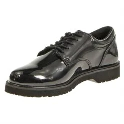 Men's Bates High Gloss Duty Oxford -SafeStep Outfitters 4 650 bates high gloss duty oxford black1