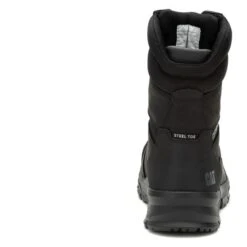 Men's CAT 8" Accomplice X Steel Toe Waterproof Boots -SafeStep Outfitters 4 650 cat accomplice x 8 steel toe waterproof boots black