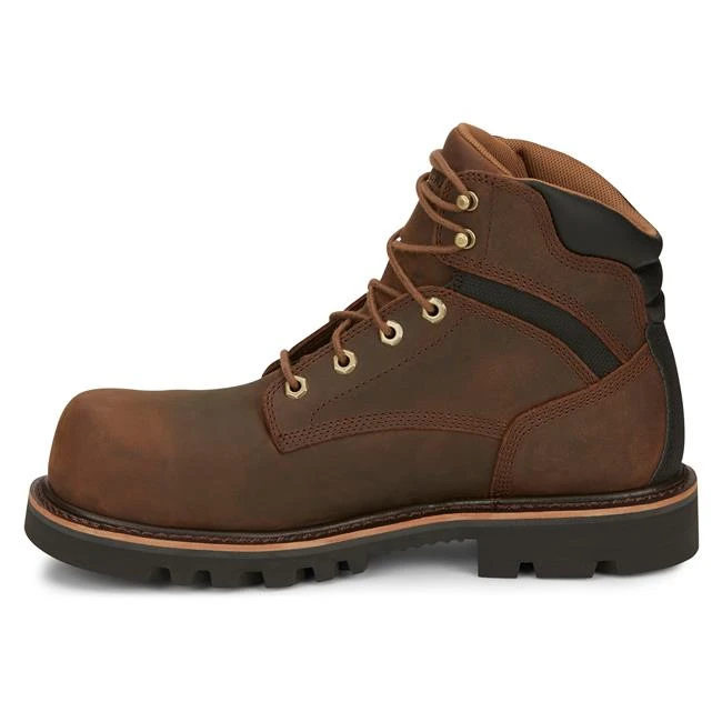 Men's Chippewa Boots 6" Sador Oblique Composite Toe Waterproof 7 Men's Chippewa Boots 6" Sador Oblique Composite Toe Waterproof - Image 5