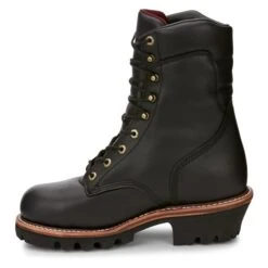 Men's Chippewa Boots 9" SUPER DNA 400G Steel Toe Waterproof 33 Men's Chippewa Boots 9" SUPER DNA 400G Steel Toe Waterproof -SafeStep Outfitters 4 650 chippewa boots 9 super dna 400g steel toe waterproof black