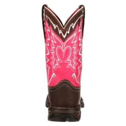 Women's Durango Lady Rebel Pink Ribbon Boots 13 Women's Durango Lady Rebel Pink Ribbon Boots -SafeStep Outfitters 4 650 durango lady rebel pink ribbon dark brown pink