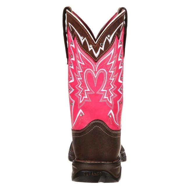 Women's Durango Lady Rebel Pink Ribbon Boots 7 Women's Durango Lady Rebel Pink Ribbon Boots - Image 5