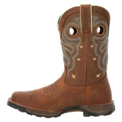Women's Durango Maverick Steel Toe Waterproof Western Work Boots -SafeStep Outfitters 4 650 durango maverick steel toe waterproof western work boots rugged tan