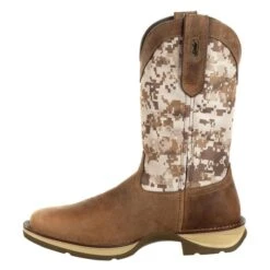 Men's Durango Rebel DDB0166 Pull-on Western Boots -SafeStep Outfitters 4 650 durango rebel ddb0166 pull on western boots dusty brown desert camo