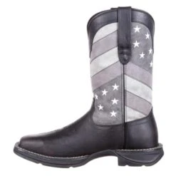 Men's Durango Rebel Faded Black Flag Boots 13 Men's Durango Rebel Faded Black Flag Boots -SafeStep Outfitters 4 650 durango rebel faded black flag black gray