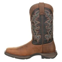 Men's Durango Rebel Pull-on Western Boots -SafeStep Outfitters 4 650 durango rebel pull on western boots chocolate midnight