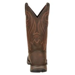 Men's Durango Rebel Western Round Toe Boots -SafeStep Outfitters 4 650 durango rebel western round toe chocolate wyoming