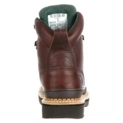 Women's Georgia 6" Giant Steel Toe Boots -SafeStep Outfitters 4 650 georgia 6 giant steel toe soggy brown2