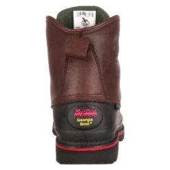 Men's Georgia 6" Mud Dog Steel Toe Waterproof Boots -SafeStep Outfitters 4 650 georgia 6 mud dog steel toe waterproof topsoil brown