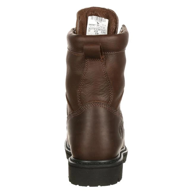 Men's Georgia 8" Low-Heel Logger Steel Toe Waterproof Boots 7 Men's Georgia 8" Low-Heel Logger Steel Toe Waterproof Boots - Image 5