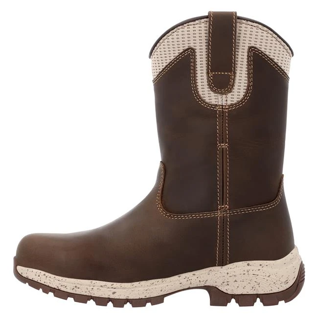 Women's Georgia Eagle Trail Alloy Toe Waterproof Pull-On Work Boots 7 Women's Georgia Eagle Trail Alloy Toe Waterproof Pull-On Work Boots - Image 5