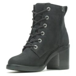 Women's Harley Davidson Footwear Corby Lace Side-Zip Boots -SafeStep Outfitters 4 650 harley davidson footwear corby lace side zip boots black