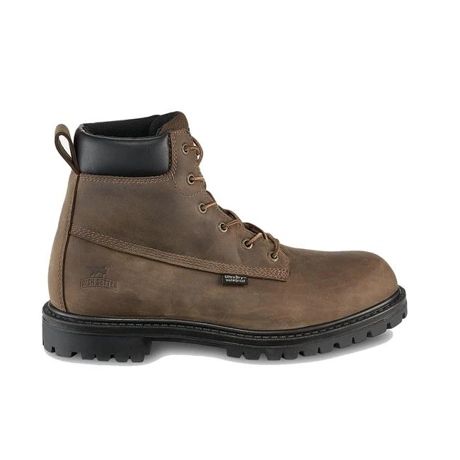 Men's Irish Setter 6" Hopkins Leather Alloy Toe Waterproof Boots 13 Men's Irish Setter 6" Hopkins Leather Alloy Toe Waterproof Boots - Image 11