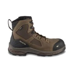 Men's Irish Setter 6" Kasota Leather Composite Toe Side-Zip Waterproof Boots -SafeStep Outfitters 4 650 irish setter 6 kasota leather composite toe side zip waterproof boots brown