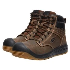 Men's Keen Utility 6 Fort Wayne Carbon Toe Waterproof Boots -SafeStep Outfitters 4 650 keen utility 6 fort wayne carbon toe waterproof boots dark earth gum