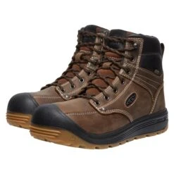 Men's Keen Utility 6 Fort Wayne Waterproof Boots -SafeStep Outfitters 4 650 keen utility 6 fort wayne waterproof boots dark earth gum